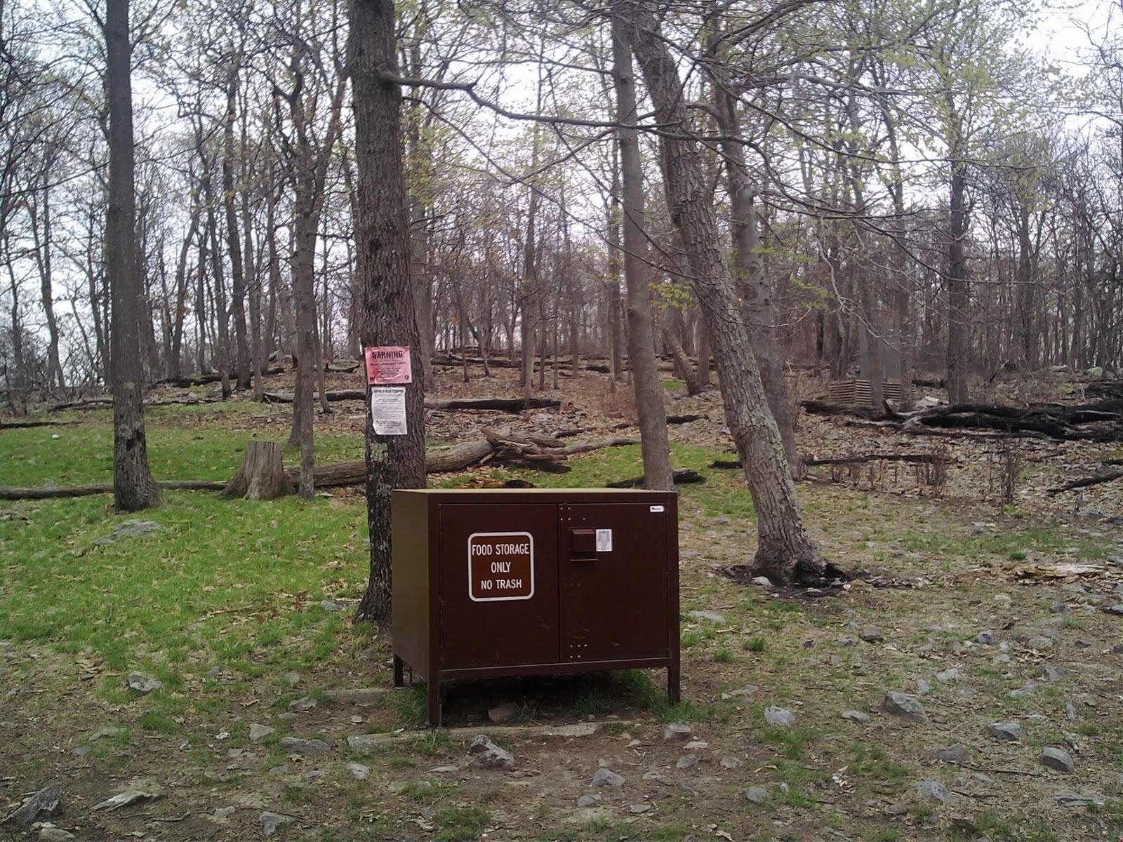 Bear Container BearSaver Bear Box Section Hiking the Appalachian Trail