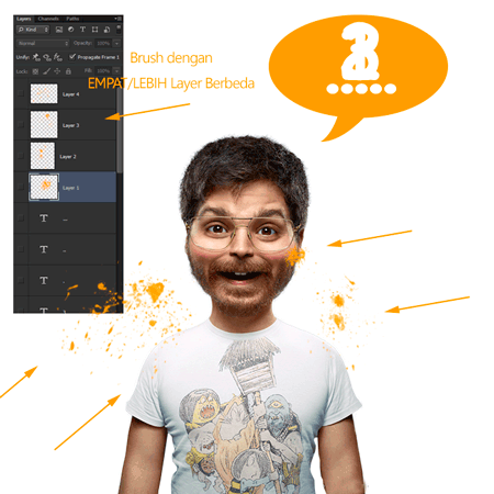 Belajar Membuat Gambar Bergerak dengan Brush Tool Photoshop Belajar Membuat Gambar Bergerak dengan Brush Tool Photoshop