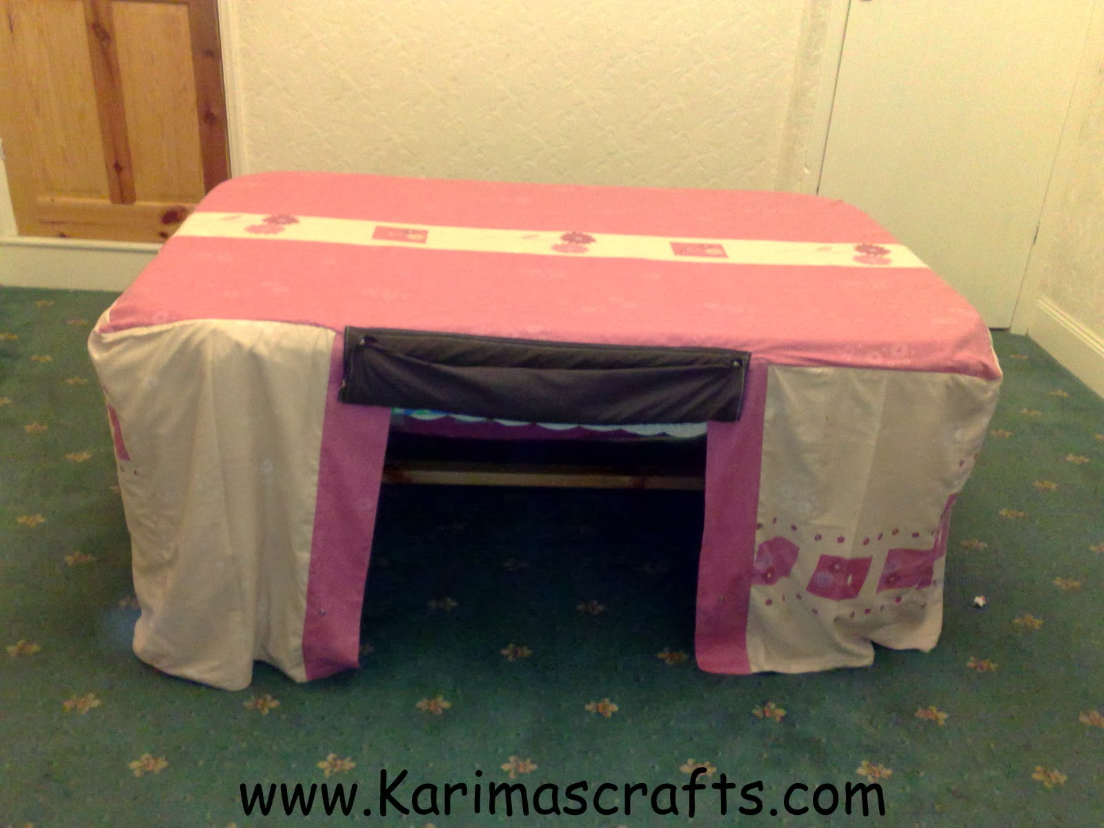 Karima's Crafts Chair Tent Tutorial