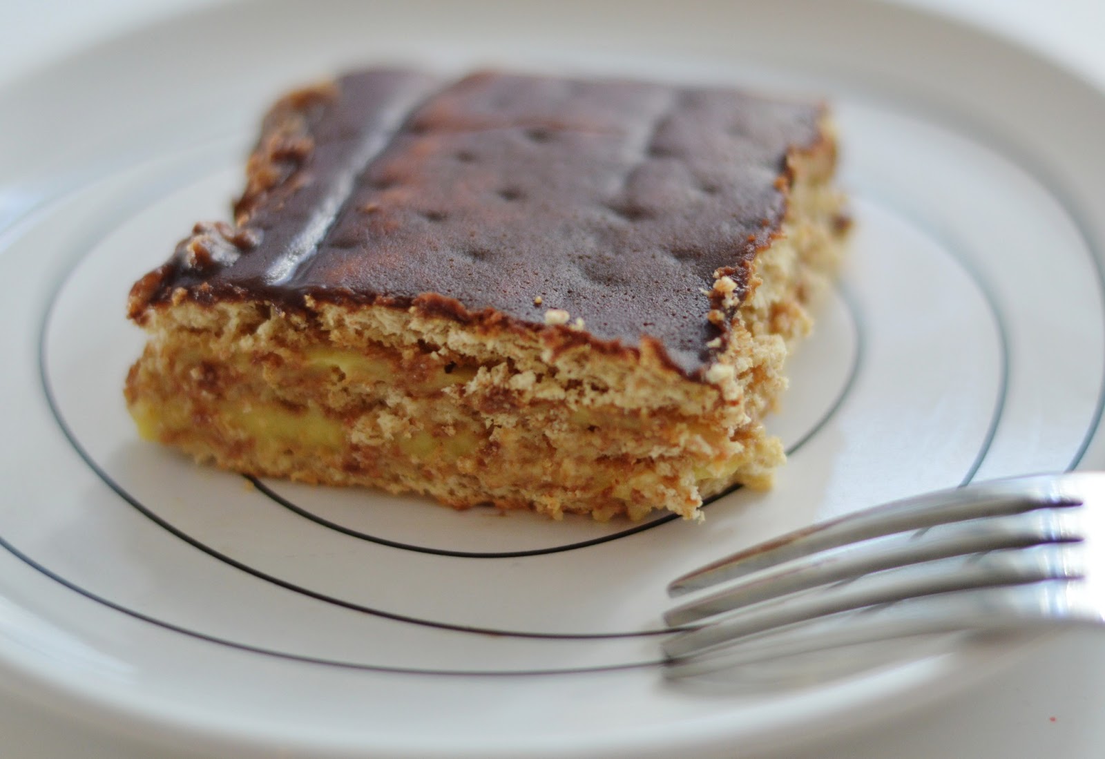 The Art of Comfort Baking Graham Cracker Eclair Cake