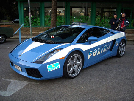 Pada Desember 2004, 2 Lamborghini Gallardos disumbangkan ke kepolisian Italia dalam memperingati HUT kepolisian setempat yang ke-152.