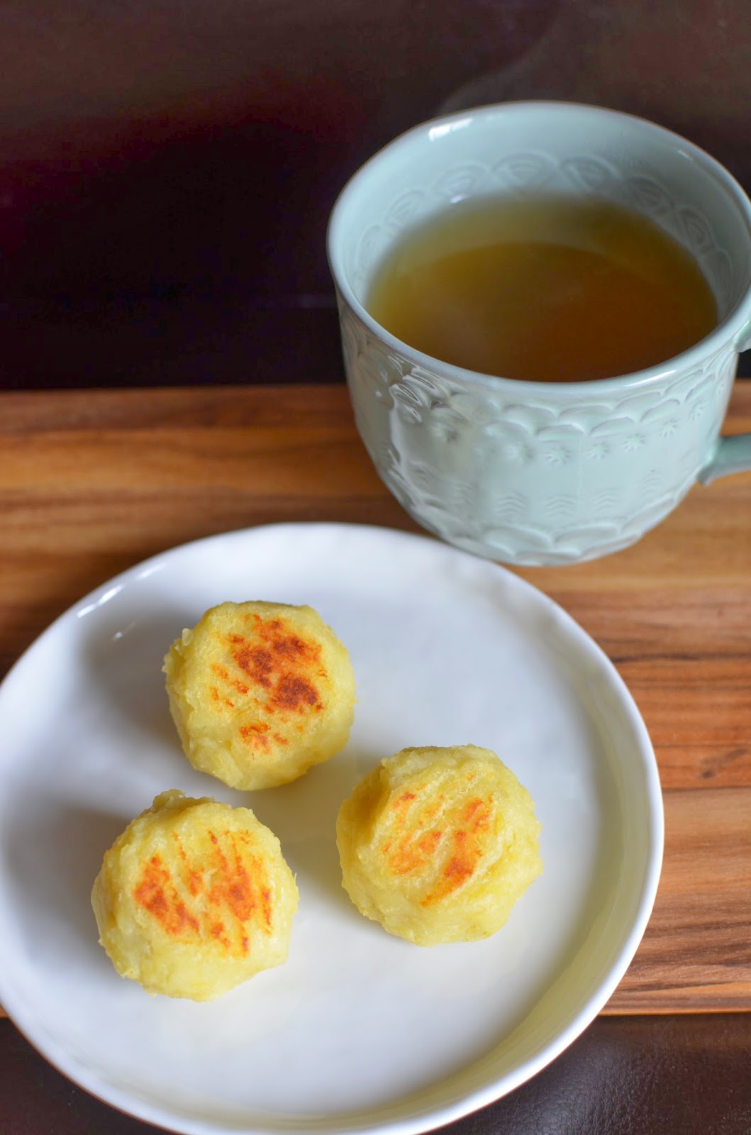 Playing with Flour Japanese sweet potato wagashi