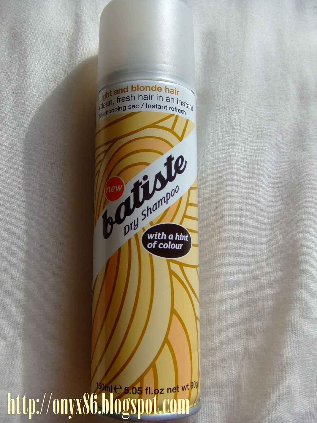 Onyx Beauty, Fashion and Lifestyle Blog Batiste Dry Shampoo with a