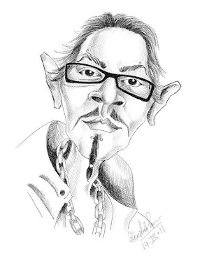 Diewsh Bhivu's portrait of Kaustav