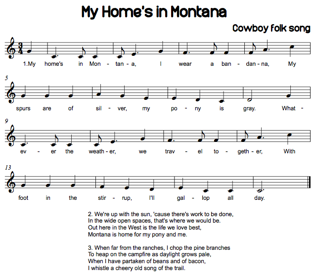 Folk Songs in 3/4 Time Exclusive Music