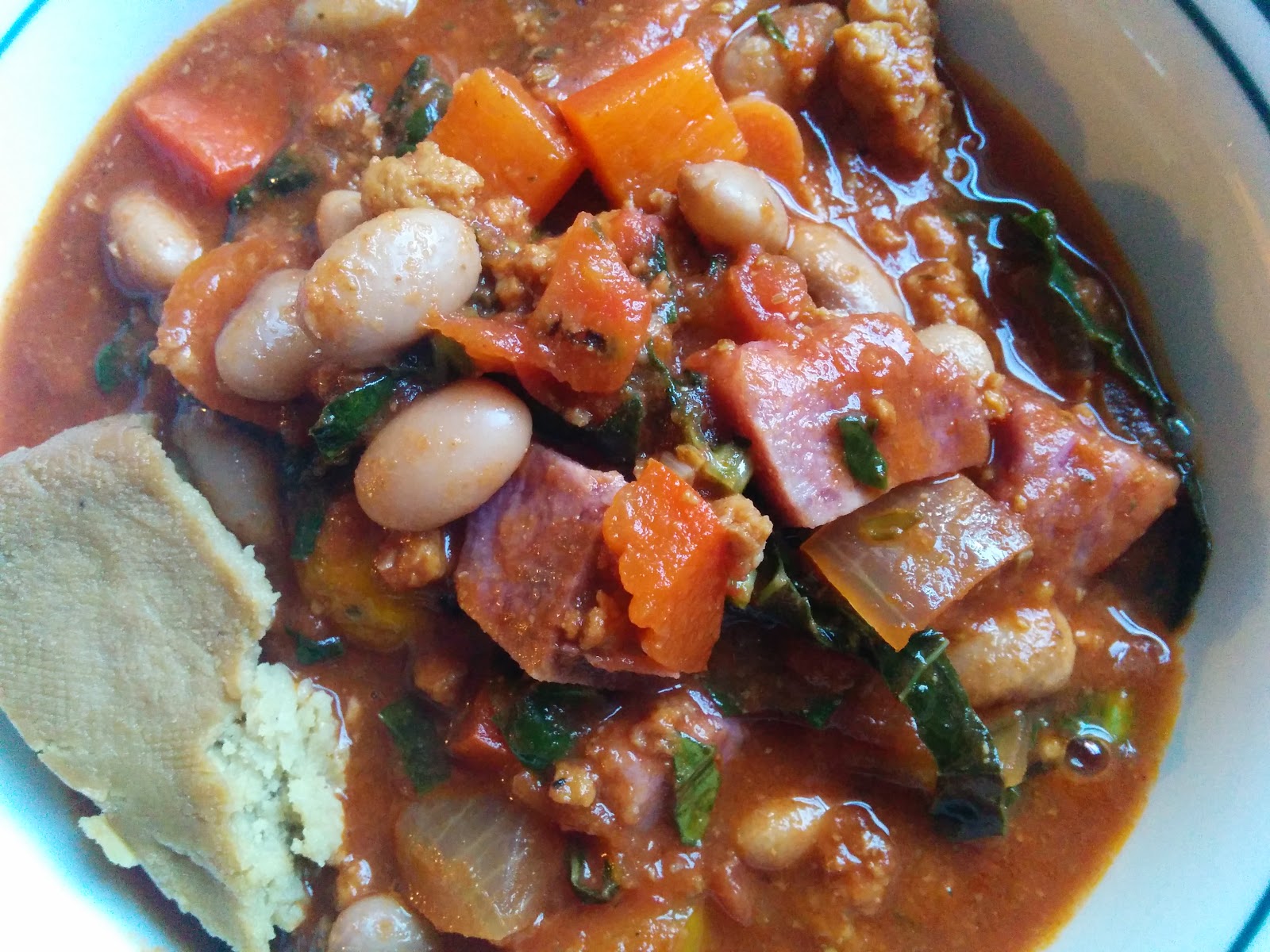 WholeFoodVegan Pinto Bean and Vegetable Chili