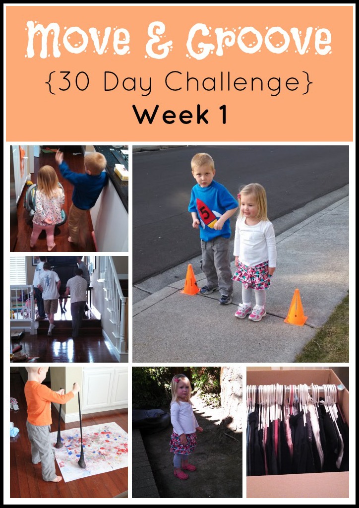 Toddler Approved! Literally Moving... and Grooving {30 Day Challenge