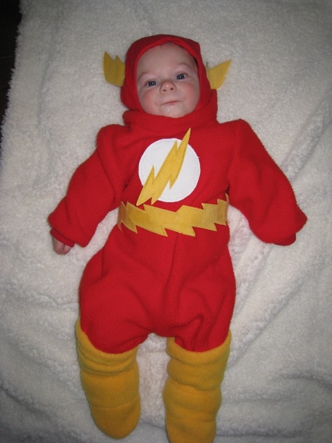 baby flash costume