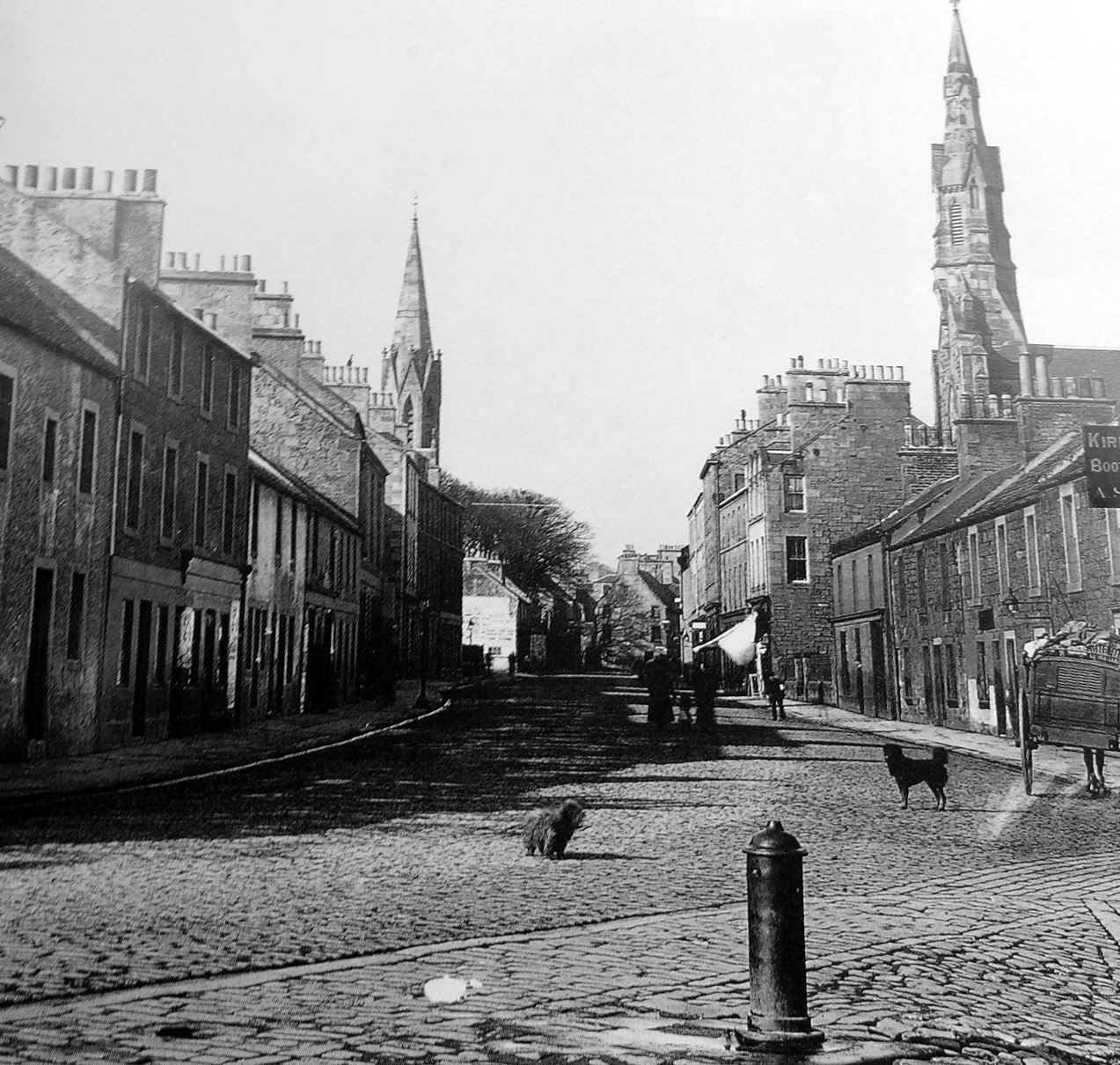 Tour Scotland Photographs Old Photographs High Street Kirkcaldy Fife Scotland