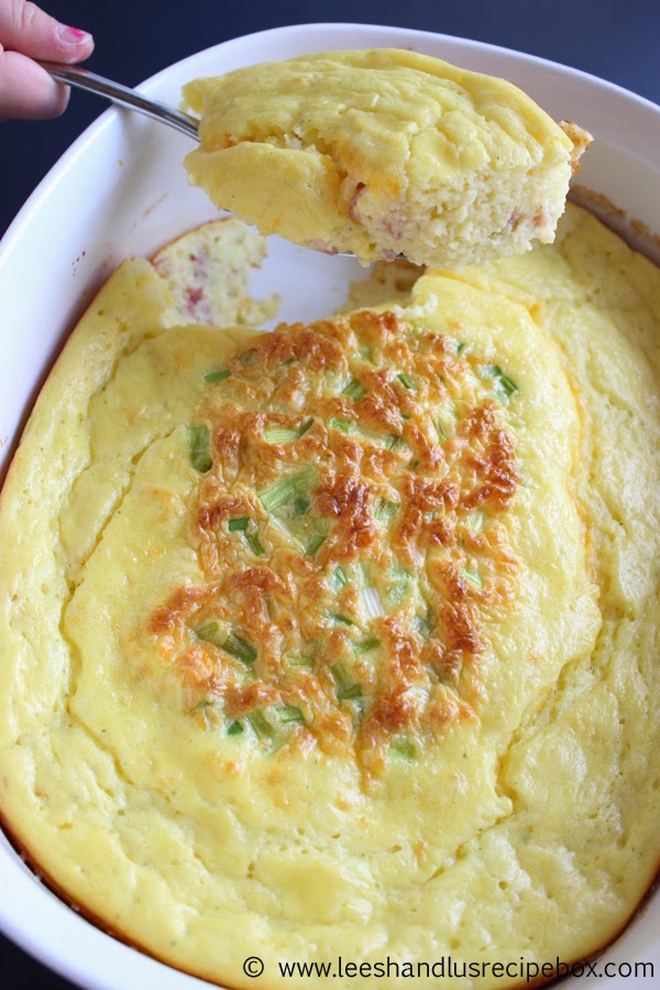 Leesh & Lu's Recipe Box Ham & Potato Blender Quiche