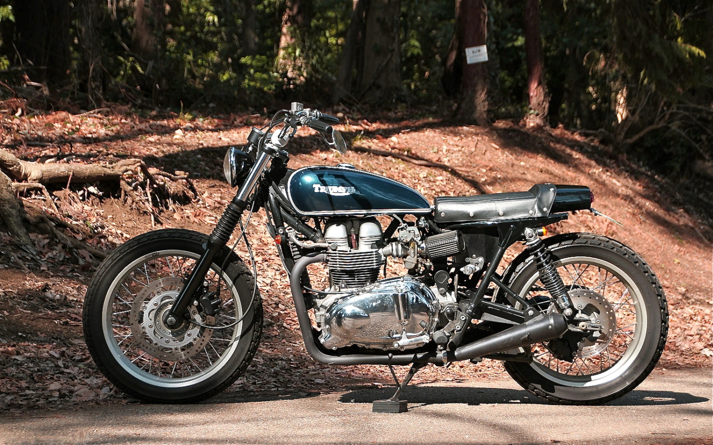M&M Motorcycle T100 Inazuma café racer