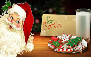 "Santa Claus" "Christmas" "Cookies and Milk" "Cookies and Milk for Santa"