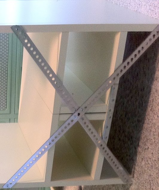 Ikea Hack Reverse Painted Glass Brick Room Divider Ikea Hack Reverse Painted Glass Brick Room Divider