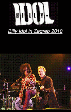 Billy Idol-Billy Idol in Zagreb 2010