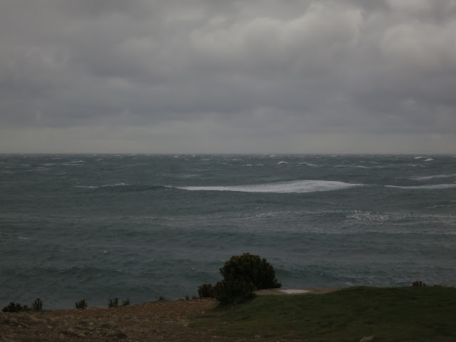 Rough sea at Portland Bill, Dorset. September 14th 2015