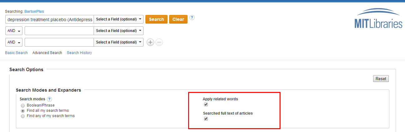 boolean search definition