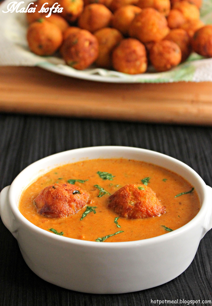 Hot pot cooking Malai kofta