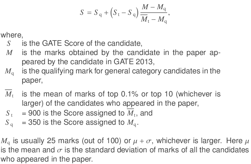 CalcVerter GATE Graduate Aptitude Test in Engineering Score Calculator