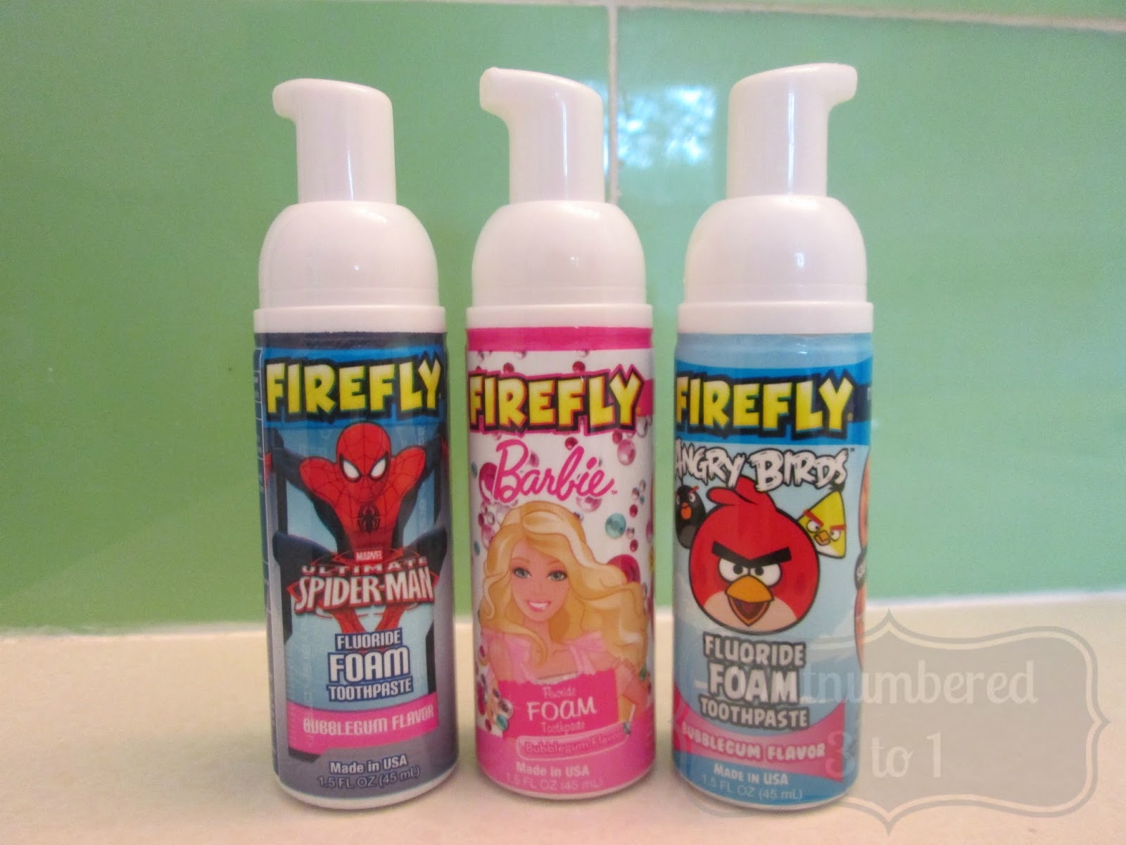 FireFly's Floride Foam Toothpaste Review & Giveaway {CLOSED