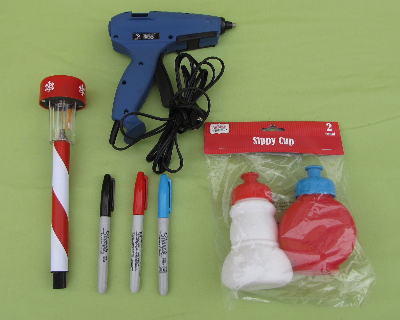 Tales of the Alley: Snowman Solar Stakes Lights