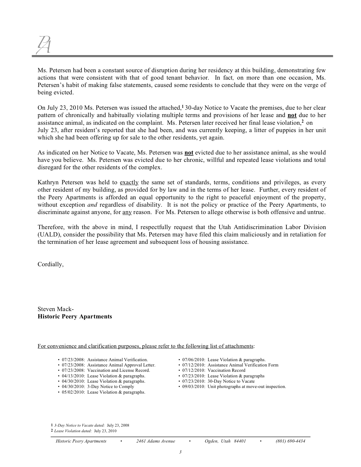 30 day notice to move out template