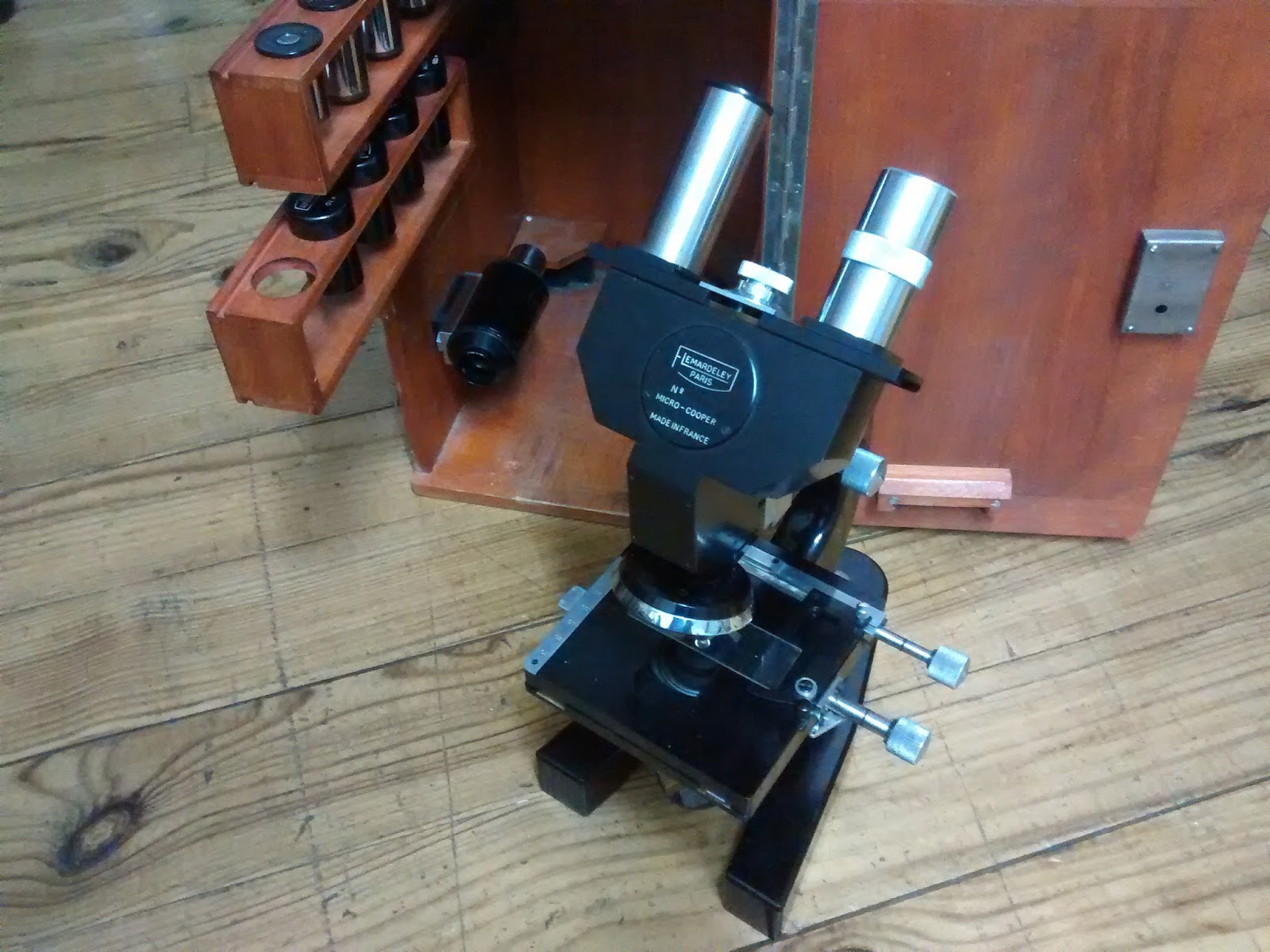 Andrux&me DIY USB camera for an optical microscope