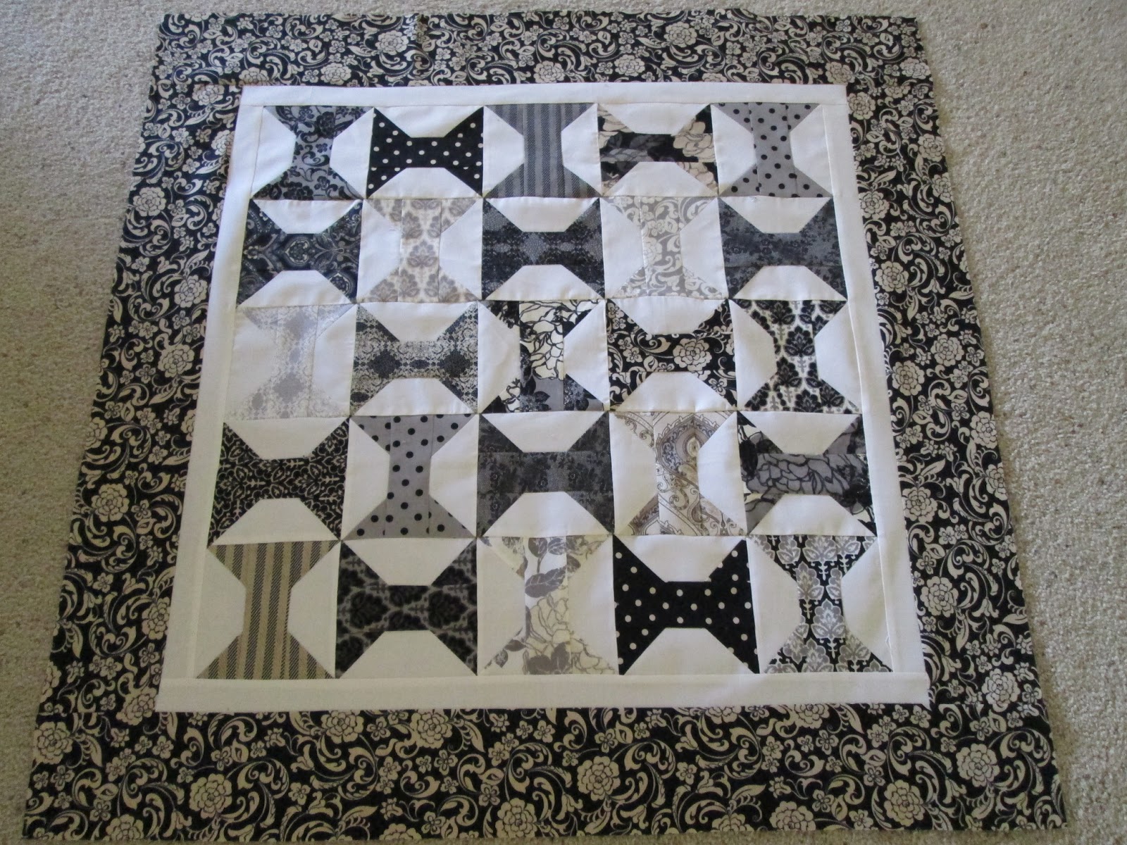 Cozy Little Quilts Schnibbles Gentle Art quilt Little Black Dress