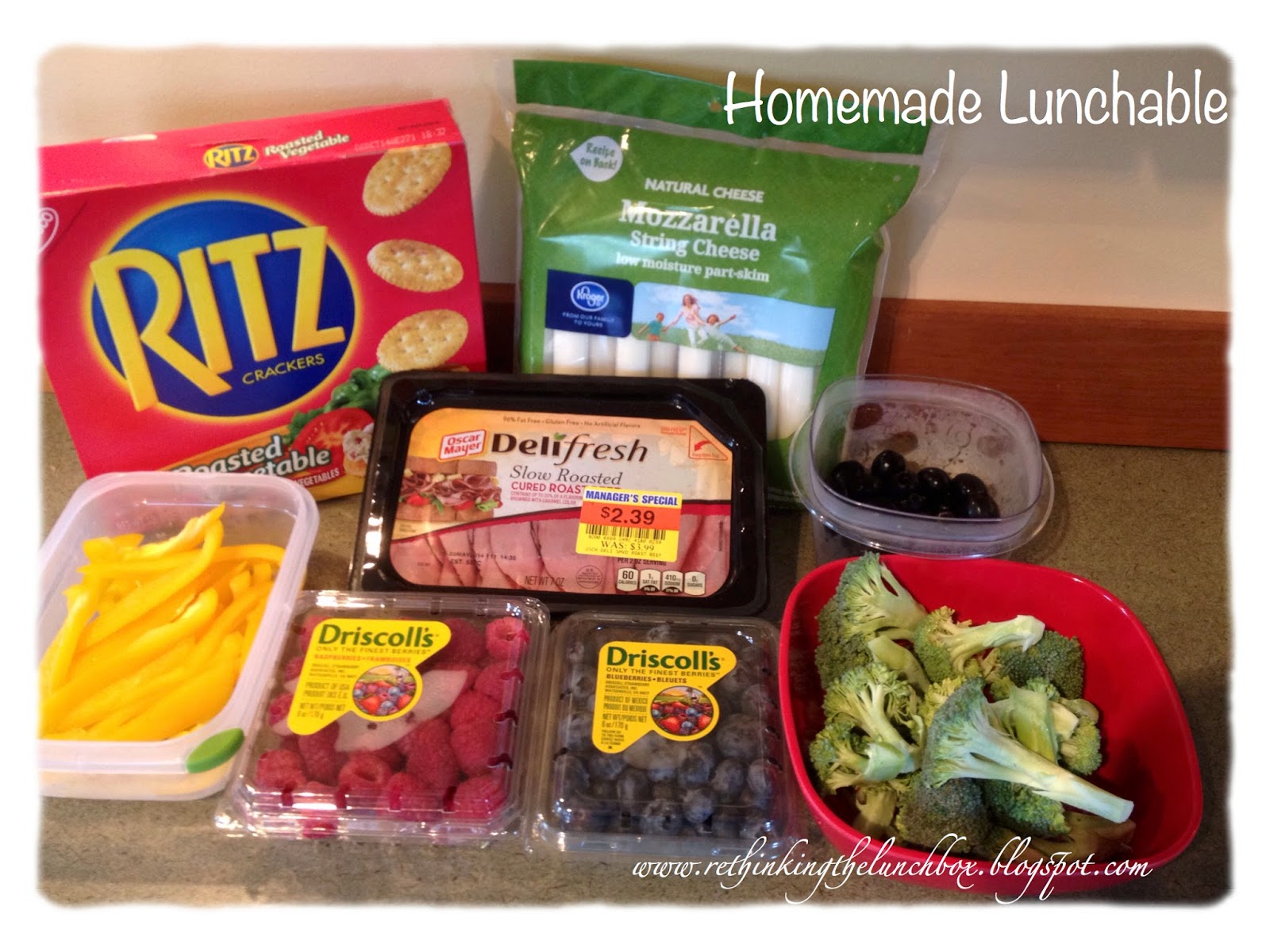 Recipe: Healthy Homemade Lunchables - Don't Waste the Crumbs