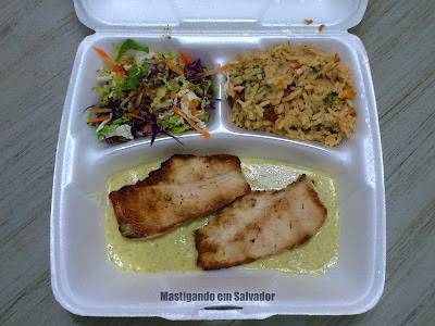 Alecrim Alimentos Saudáveis: Embalagem do Filé de Frango com Risoto Alecrim Alimentos Saudáveis: Embalagem do Filé de Frango com Risoto