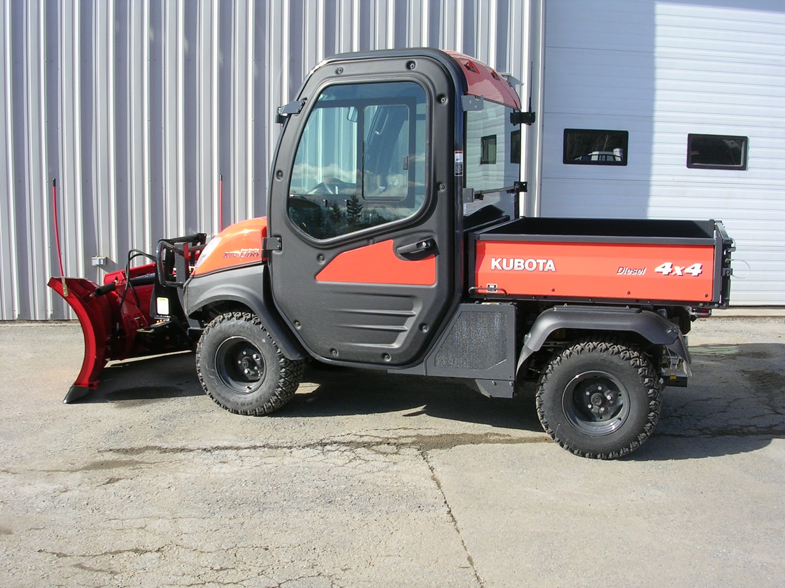 Michaud's Trailers Winslow Maine Boss UTV Snow Plows & Salt Dogg