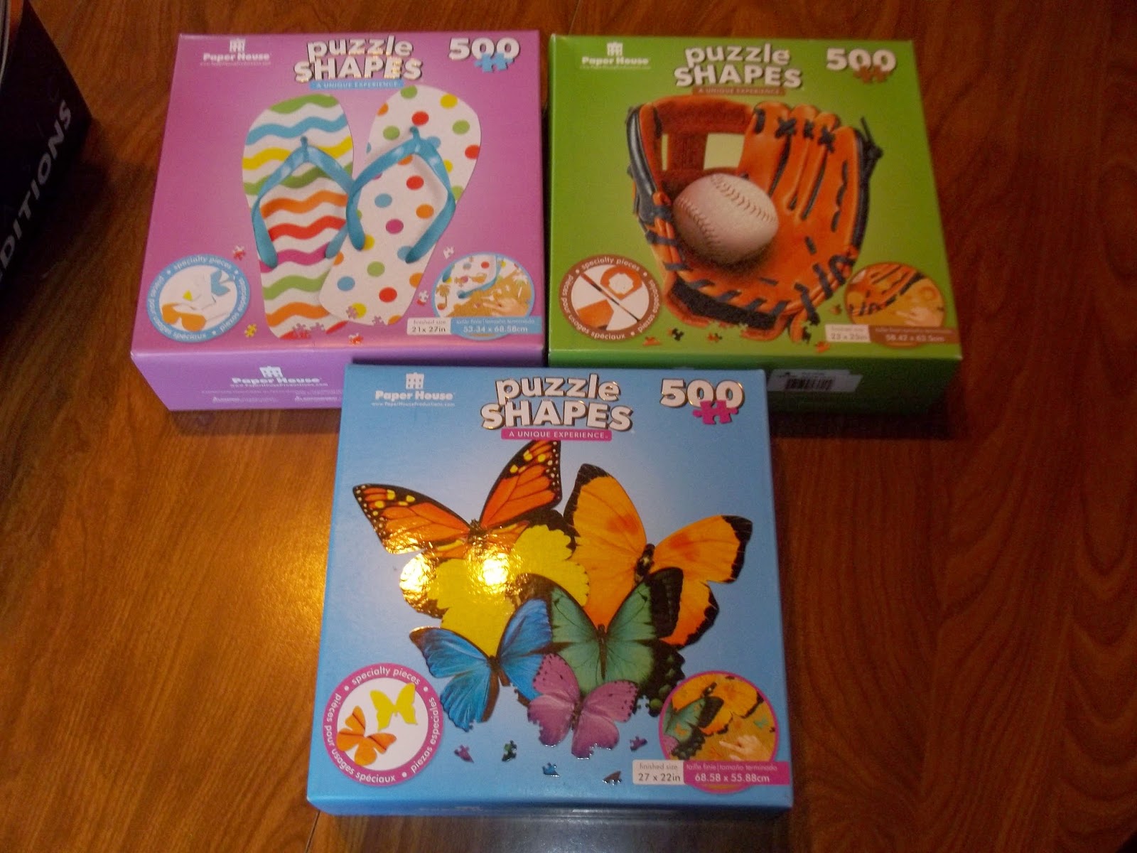 Money Saving Mommies X 2 Paper House Puzzles