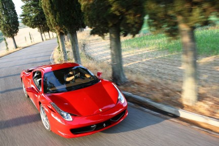 As isolated as action modifications Ferrari only refitted the 458 Spider as