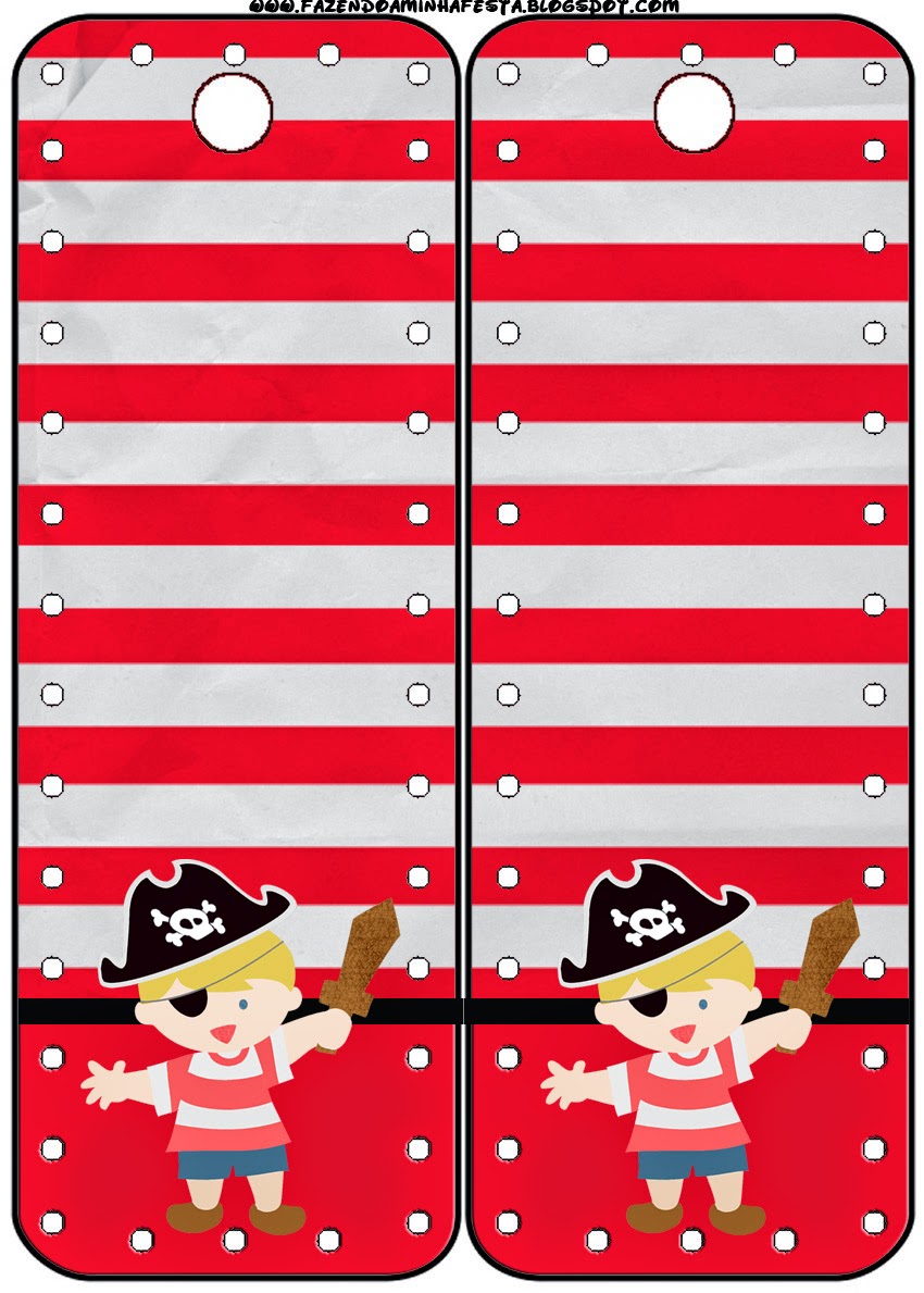 Blondie Little Pirate: Free Party Printables. - Oh My Fiesta! in english
