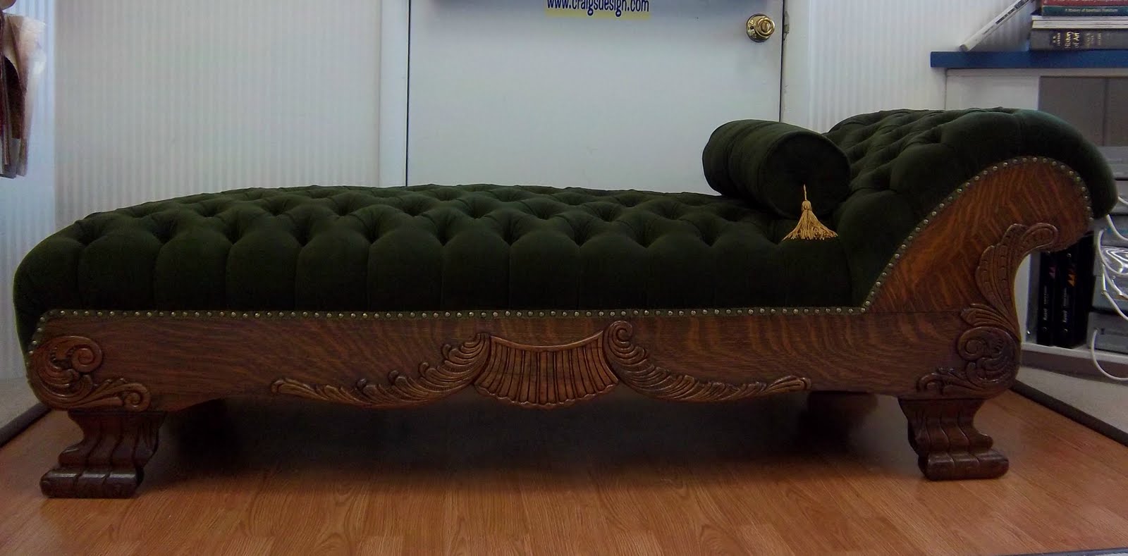 Craig Upholstering Antique Fainting Couch