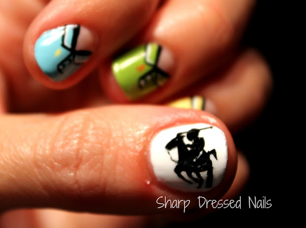 sharp dressed nails polo ralph
