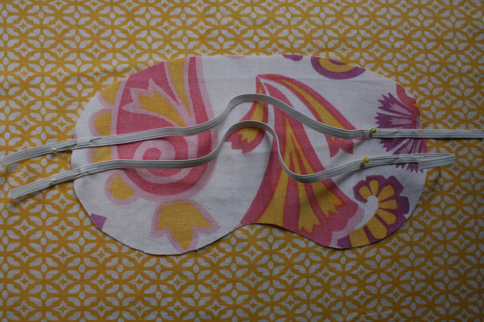 Vintage Eye Mask Tutorial