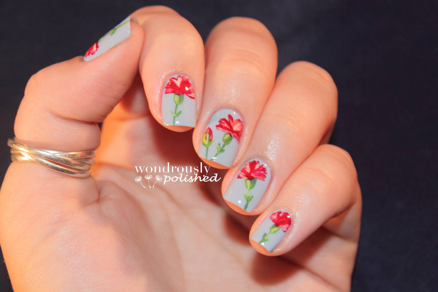 Wondrously Polished Mother's Day Carnations