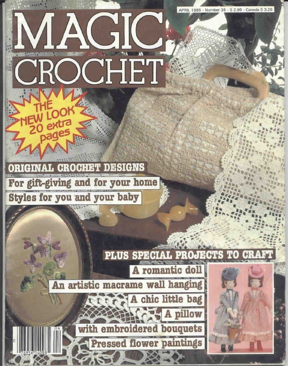 Magic Crochet No. 35 ~ Free Crochet Patterns