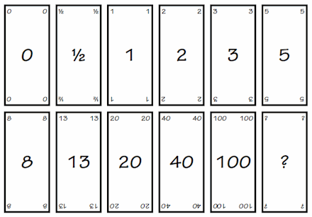 Planning poker estimation technique user stories 2017