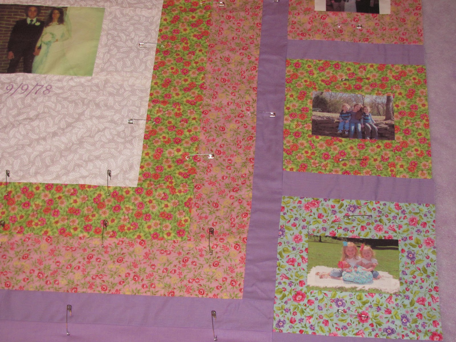 Mama To Three Chicks How to Back a Quilt