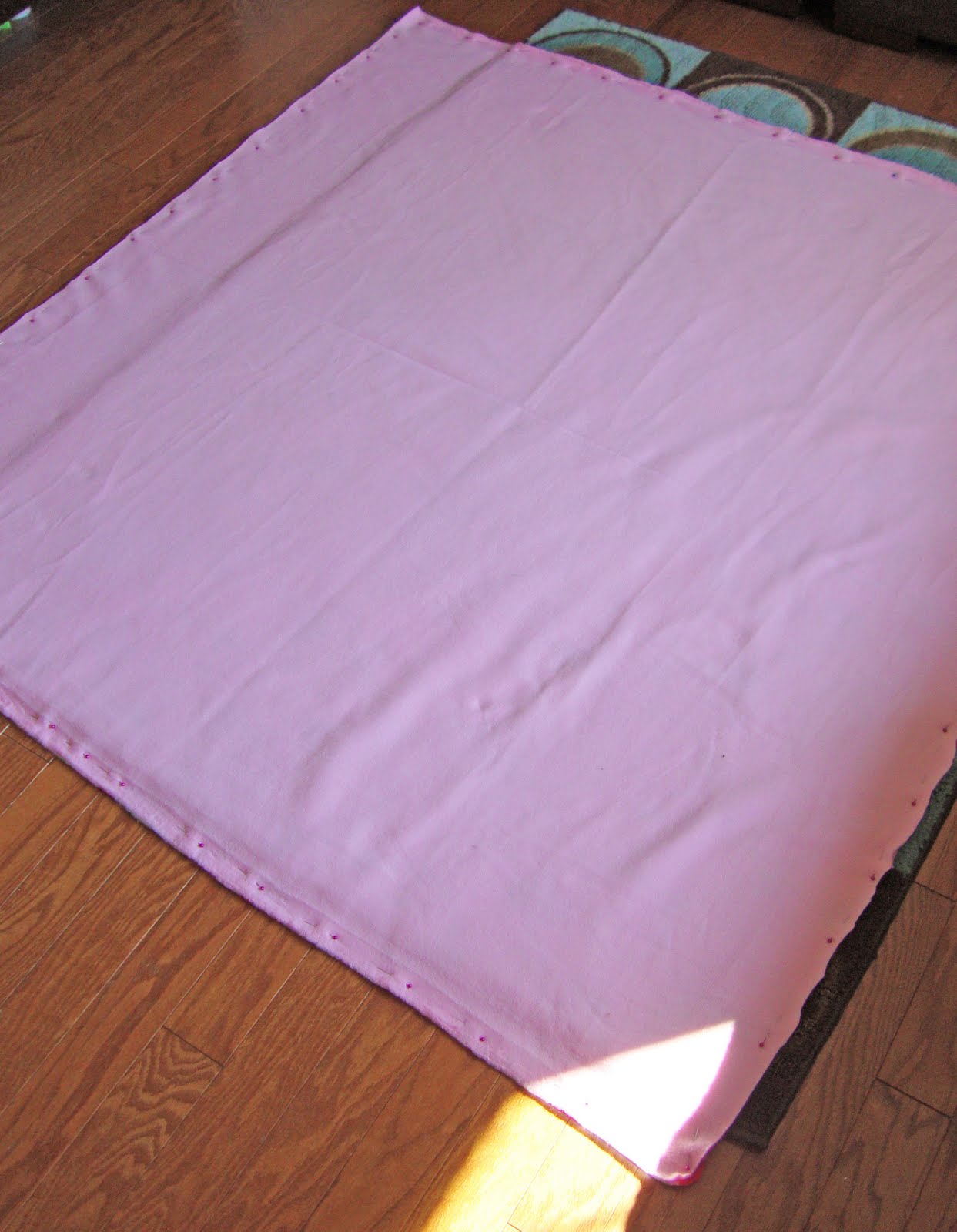 MBC How To Make An Easy Sew Fleece Blanket