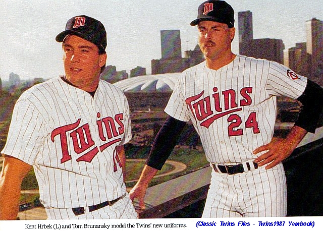 twins old uniforms