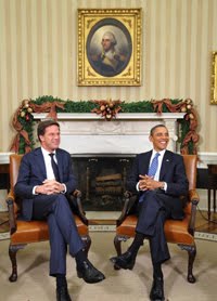 Rutte meets Obama at White House