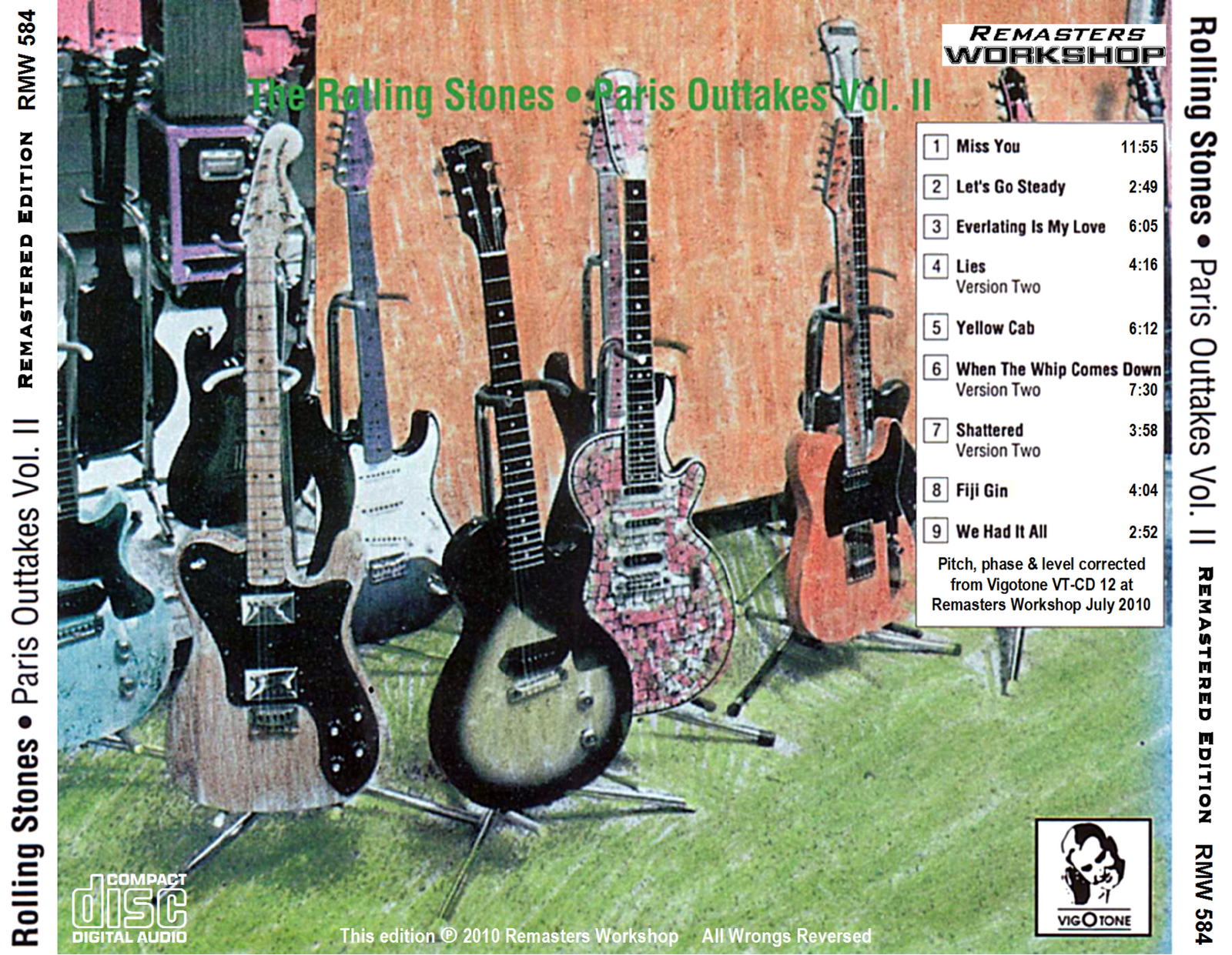 Bootleg Rambler The Rolling Stones Paris Outtakes Vol.2 Remastered