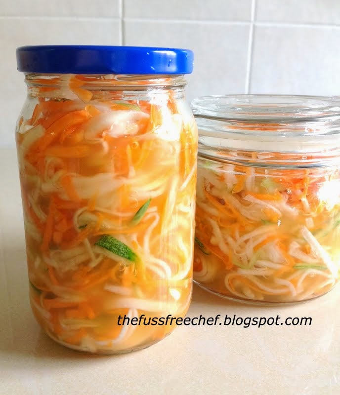 the FUSS FREE chef Homemade Pickle