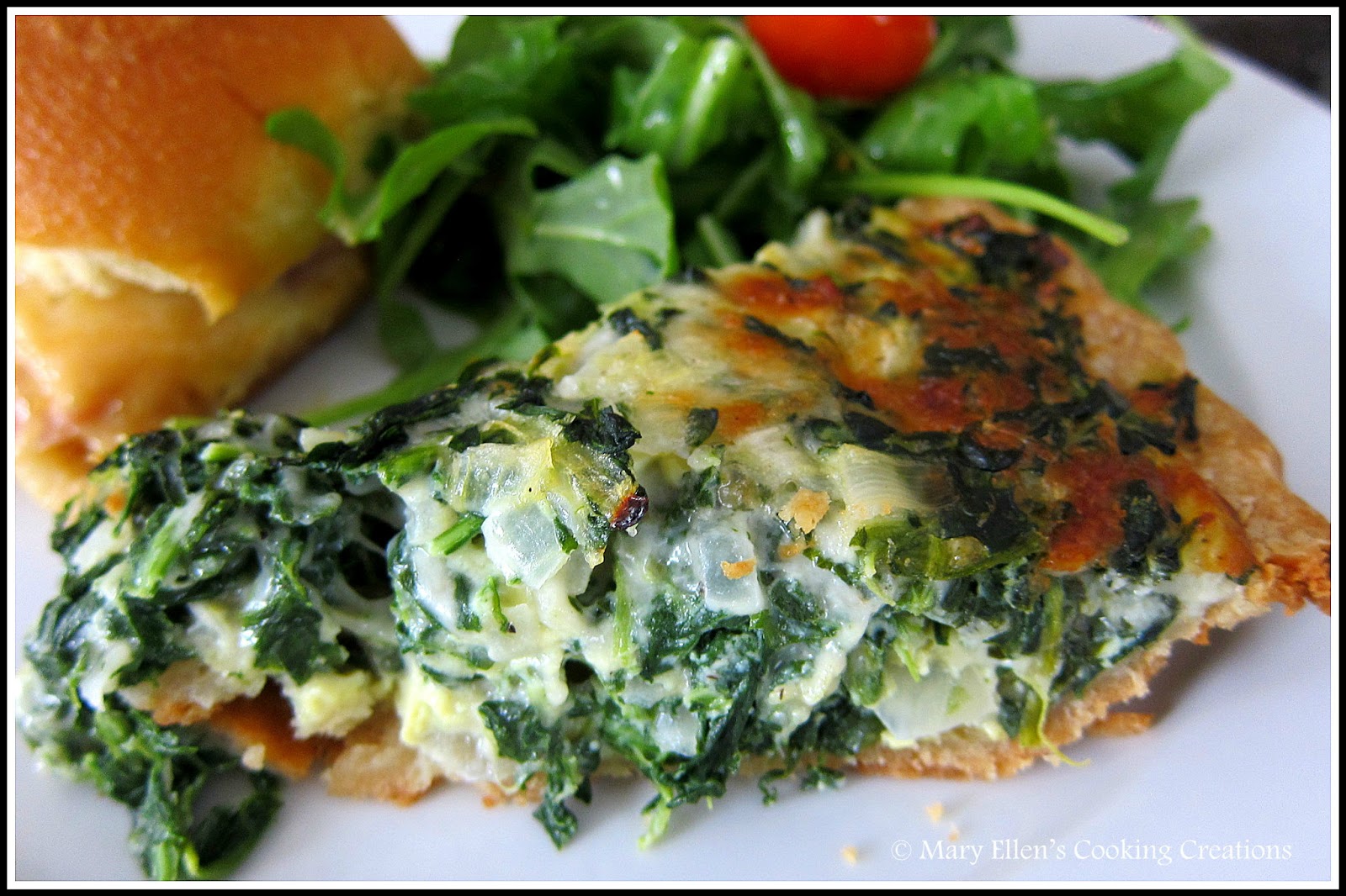 Mary Ellen's Cooking Creations Spinach Pie Let's Do Brunch!