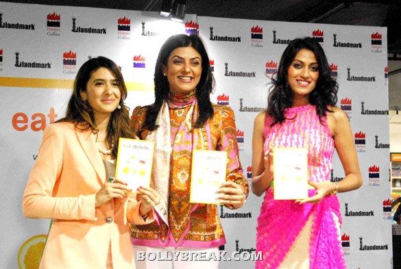 Sushmita sen looks young and vibrant at launch of Eat Delete. - Sushmita Sen at launch of Eat Delete