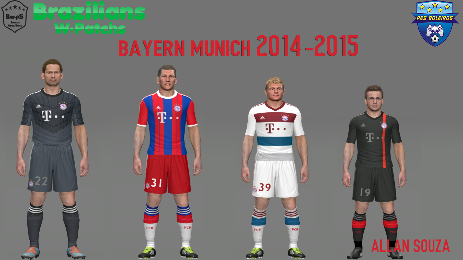 uniforme bayern 2014