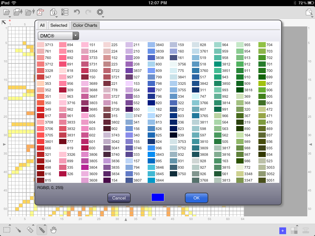 1000+ images about Crafts Cross Stitch/Tips on Pinterest Color charts, Colour chart and