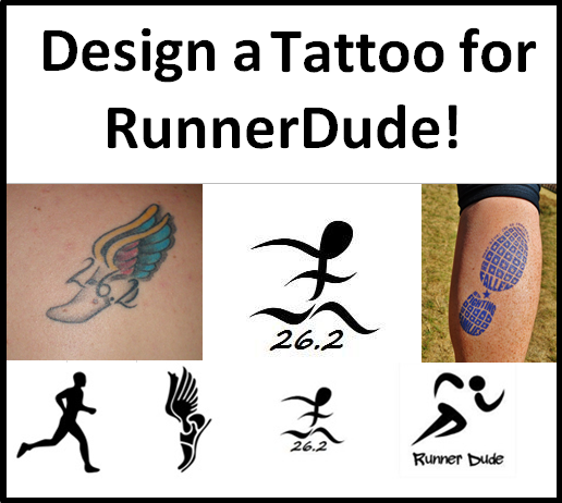 RunnerDude's Blog: Running Inspired Tattoos: A Way for Many to Express